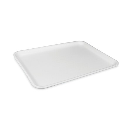 Pactiv Supermarket Tray, No 12S, 11 x 9 x 0.65, White, PK250 PK 0TF112S00000